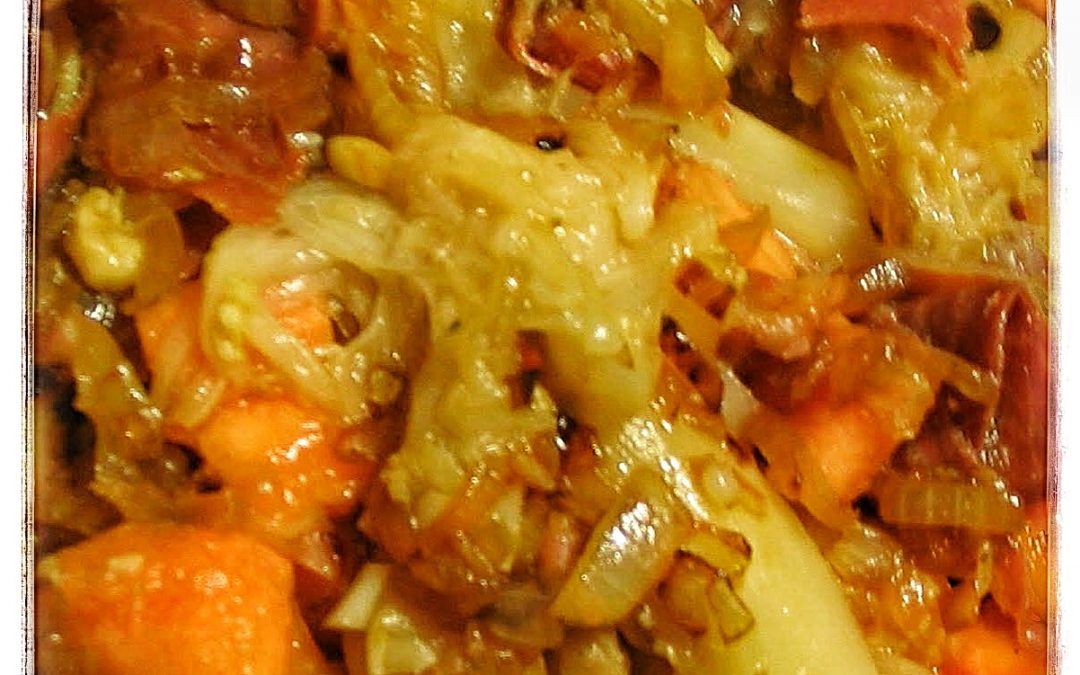 Ensalada templada de espárragos