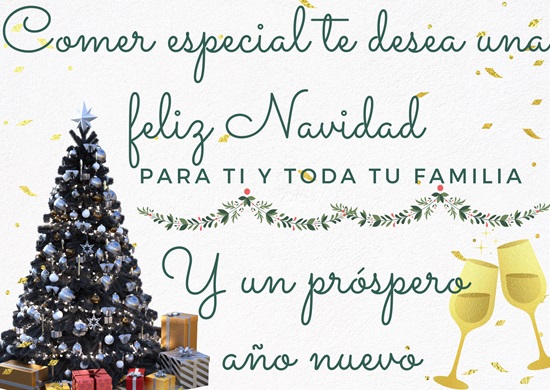 Feliz Navidad y próspero año nuevo
